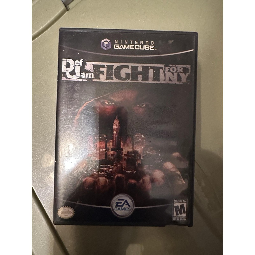 Def Jam: Fight for NY (Nintendo GameCube, 2004)CIB W/Manuel ~Clean Disc Rare🔥🔥